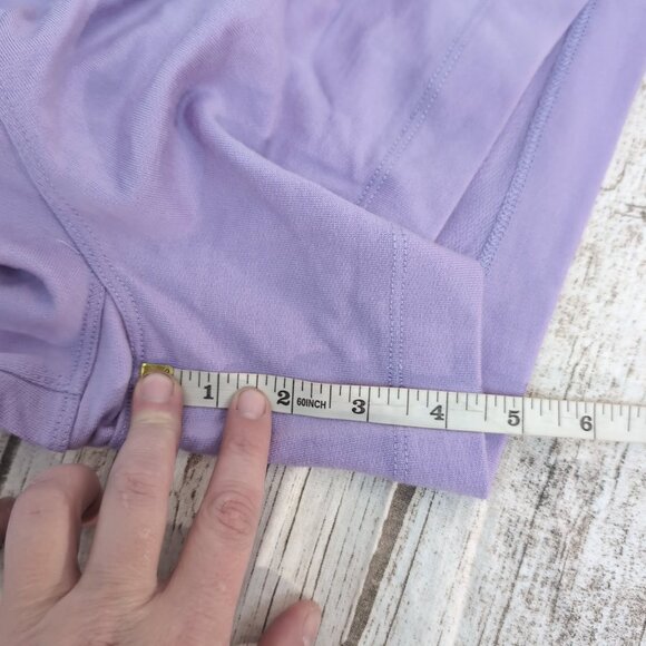 Icebreaker Merino Wool Lounge Shorts Lilac Purple Soft Knit – Women’s L - Picture 2 of 8
